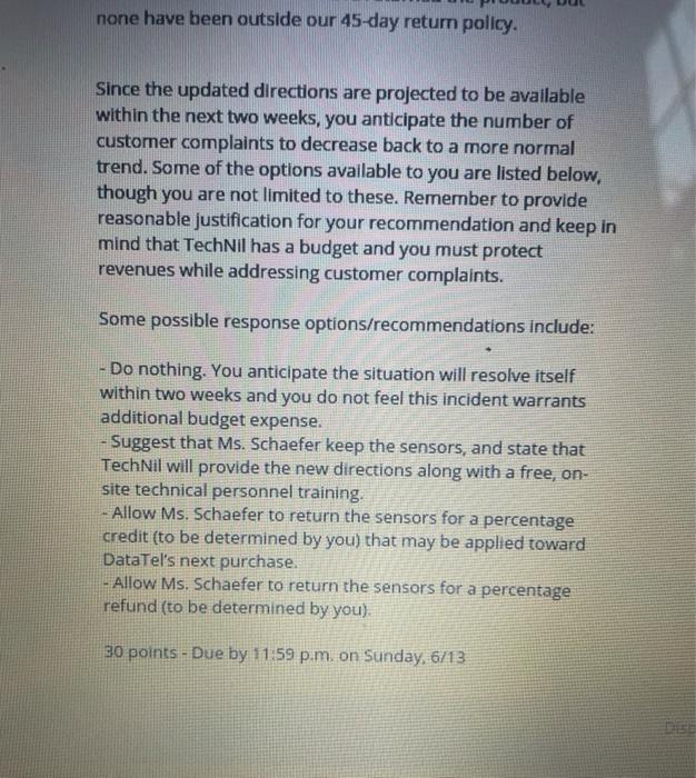 Discussion Board #1 - Memo Assignment For this