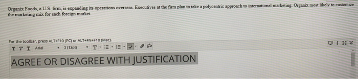 Organix Foods, a U.S. firm, is expanding its