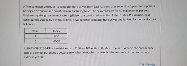 Afirm contracts and buys its computer hard drives