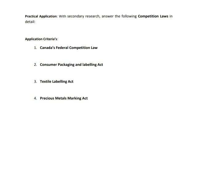 Practical Application: With secondary research,