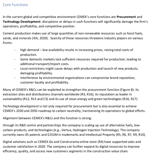 VALUE CHAIN Analysis Porter's (1980) Value Chain