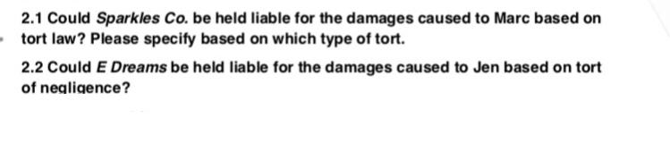 please help me answering in your words Case study