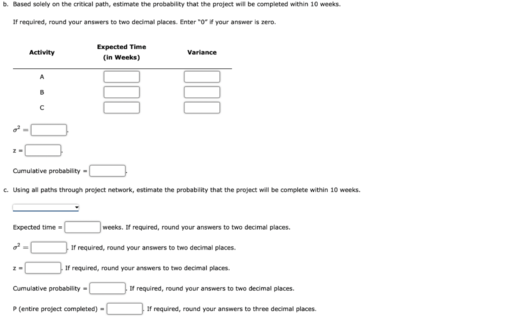 Problem 9-16 (Algorithmic) Management Decision