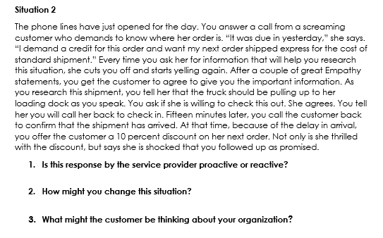 Please answer all these questions for my customer