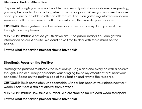 Please answer all these questions for my customer