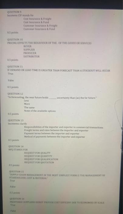 Please answer these mcqs and share options only