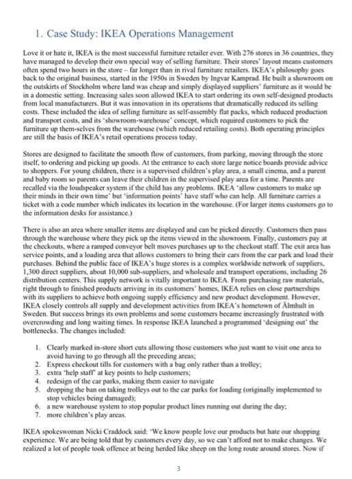 no plagiarism 250 words for each question 1. Case