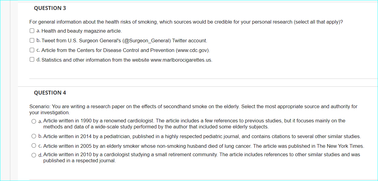 please answer both these thumbs up QUESTION 3 For
