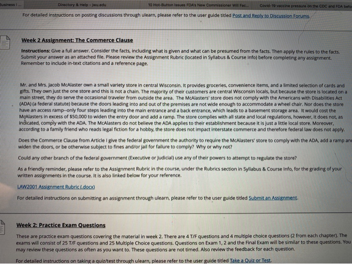 Business I.. Directory & Help - wu.edu 10