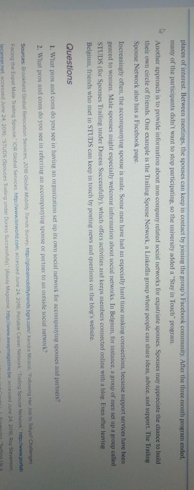 Online Communities Support Expats' Spouses A