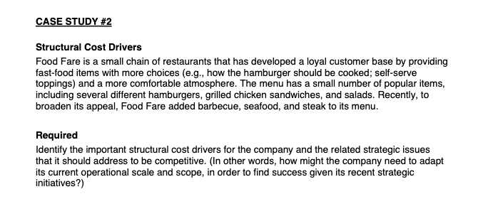 Below is a case with specific questions at the