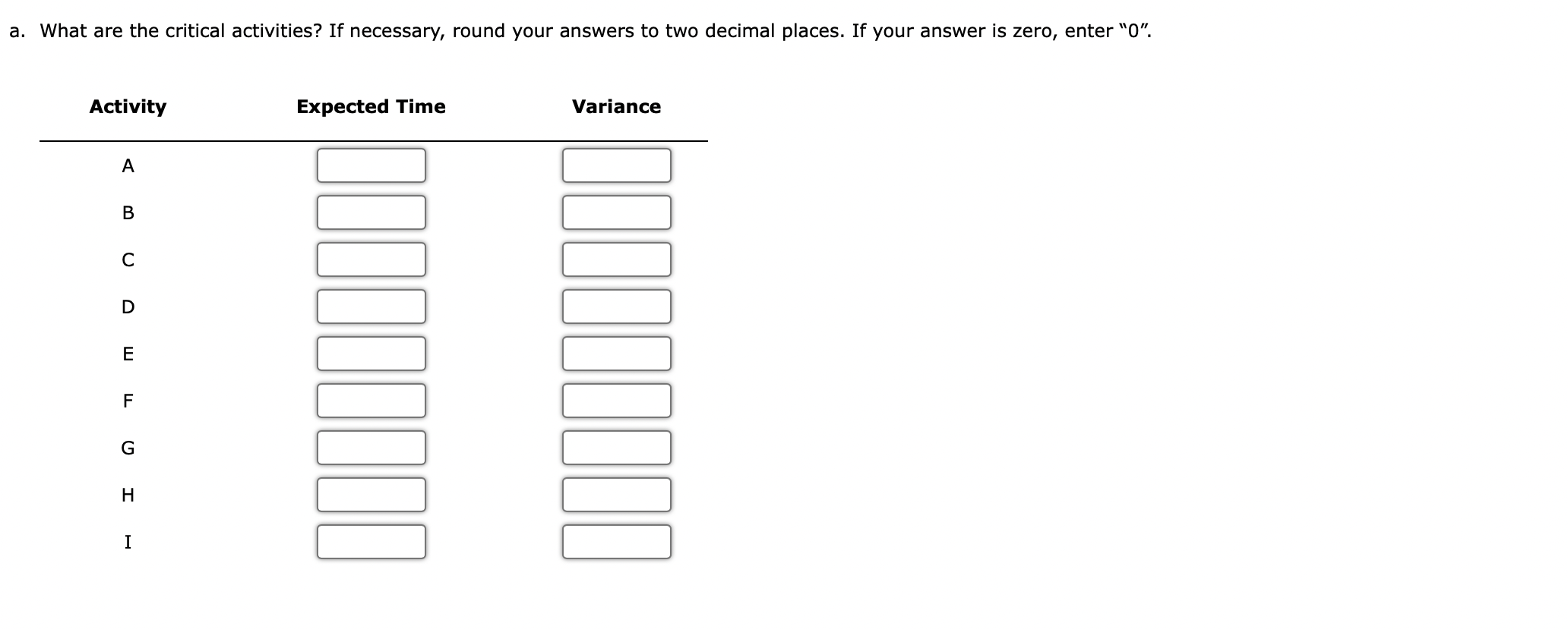 Problem 9-12 (Algorithmic) Assume that the