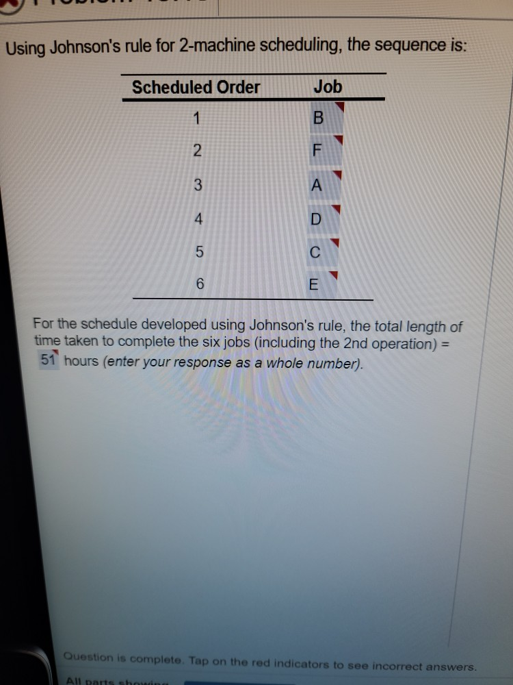 Answer to questions are not correct, showing them