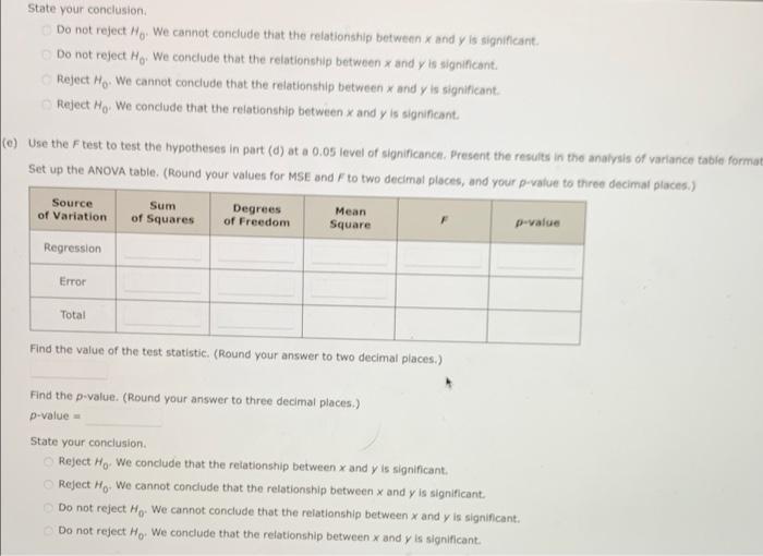 Consider the data. X, 1 2 3 4 5 V, 386 12 13 (a)