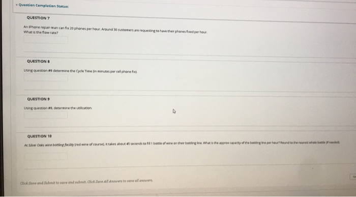 Question Completion State QUESTION Anchonerepaman