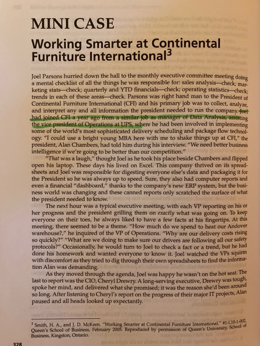 What are the key elements of the plan for Joel