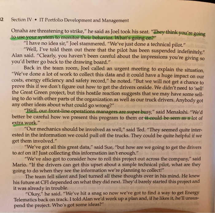 What are the key elements of the plan for Joel