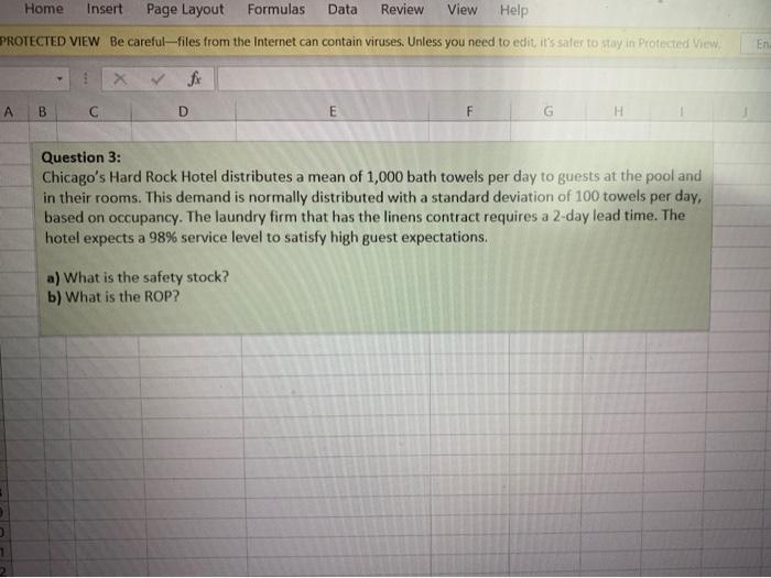 slove it in excel Home Insert Page Layout
