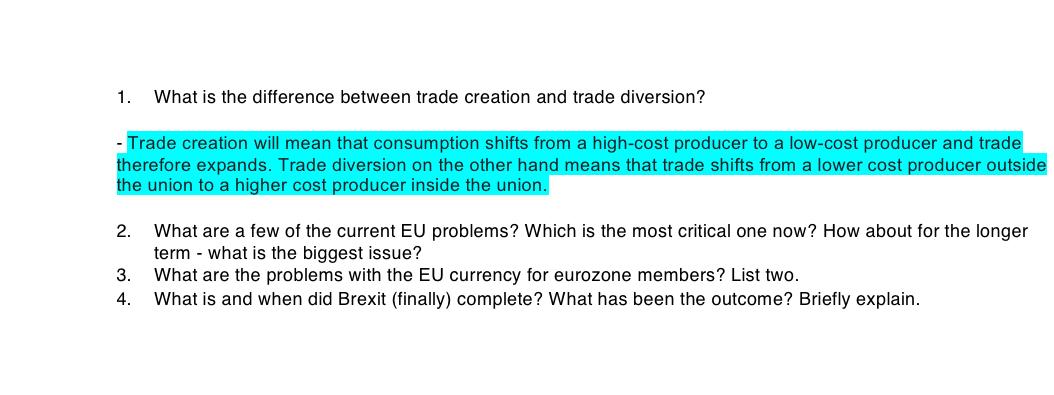 can you please help out 1. What is the difference