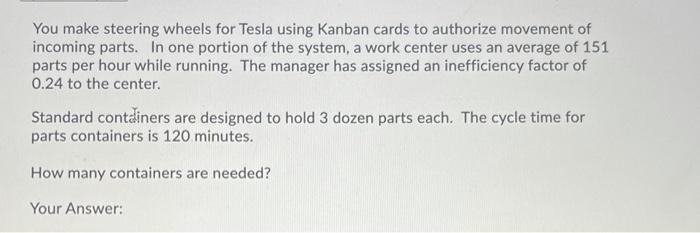 13 You make steering wheels for Tesla using