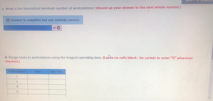 Return to question An assembly line is to be