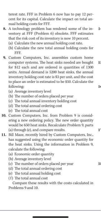 I need help with question 11, not sure how to do
