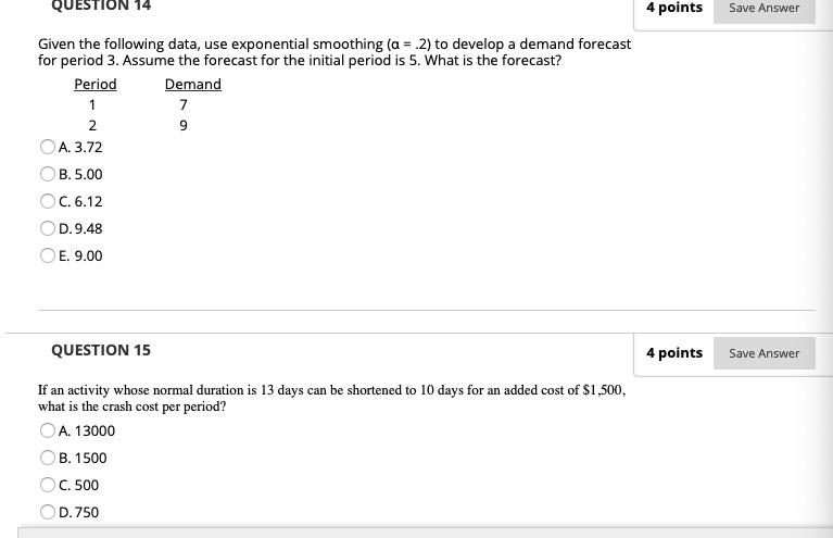 QUESTION 17 4 points Save Ar In making a backward