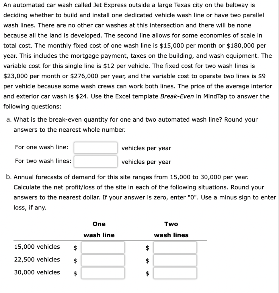 An automated car wash called Jet Express outside