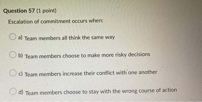 just answer what you can Question 56 (1 point)
