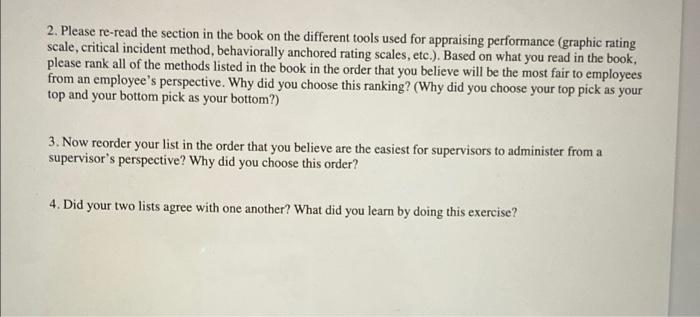 Questions 2-4! 2. Please re-read the section in