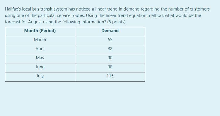 Halifax's local bus transit system has noticed a