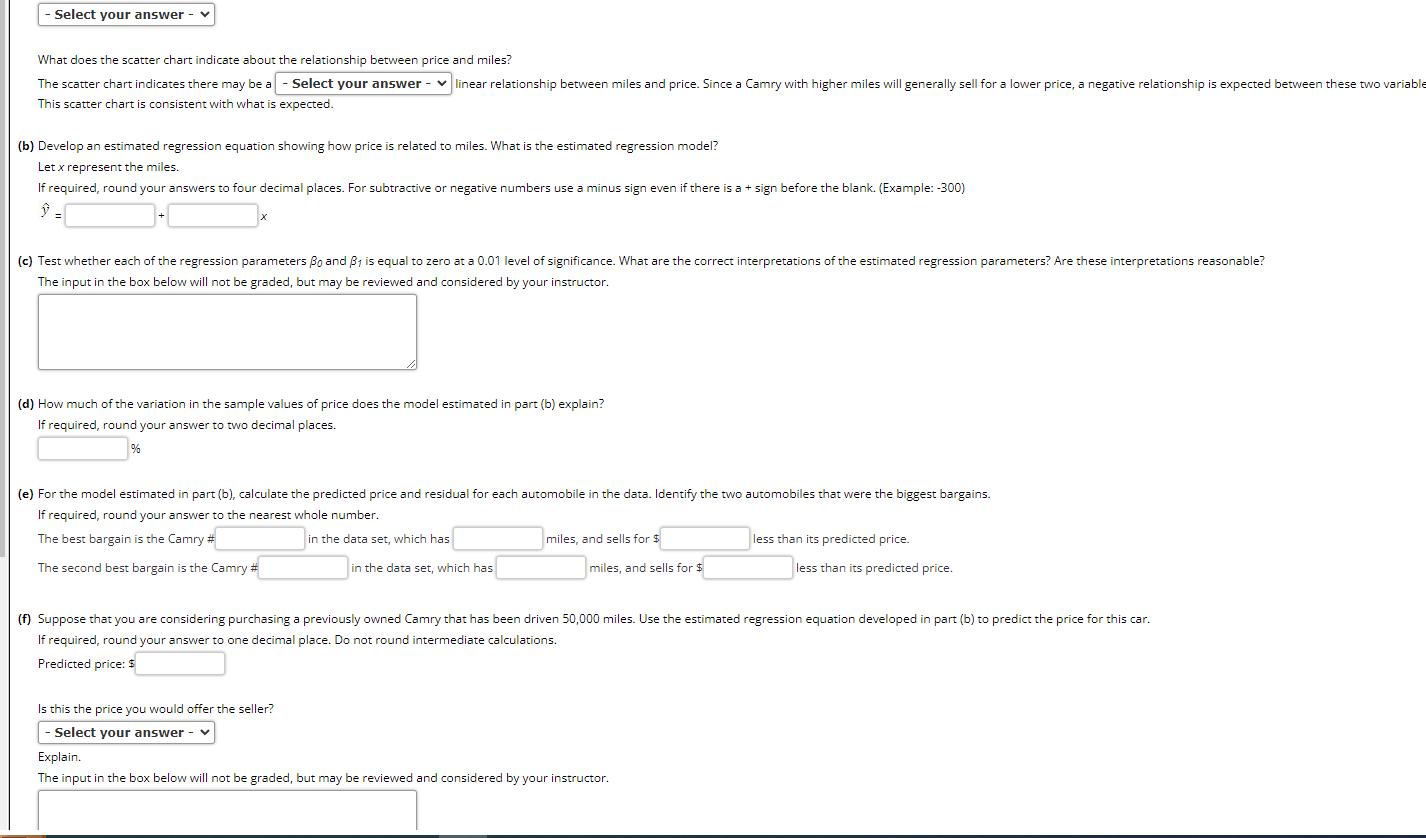 Please provide me correct answer mileage and the