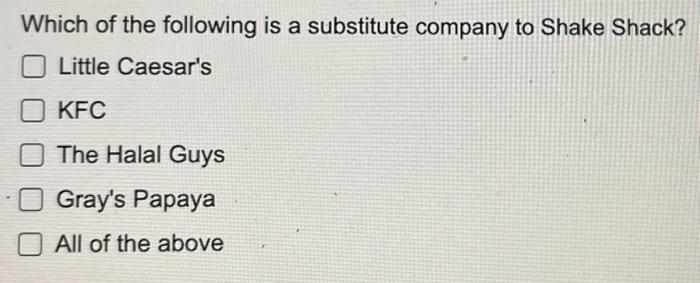 Need answer ASAP Which of the following is a