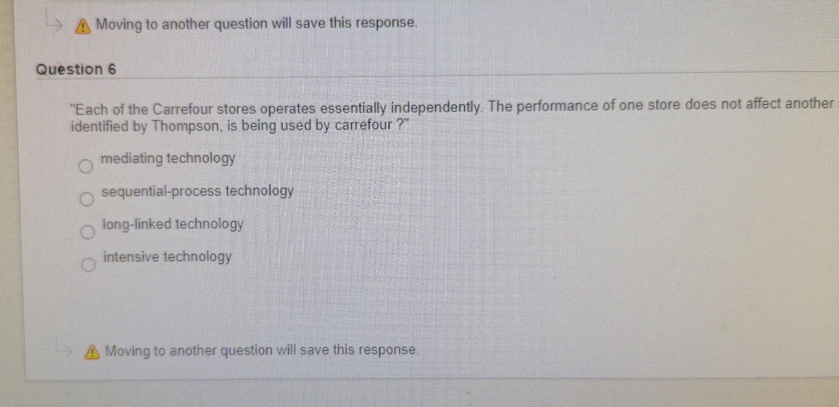 Question 6 of 40 uestion 6 1.25 points Save