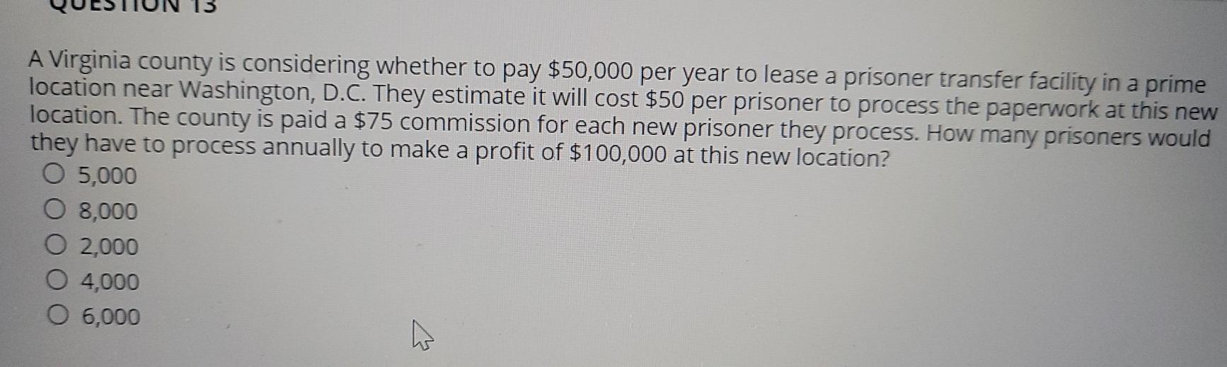 A Virginia county is considering whether to pay