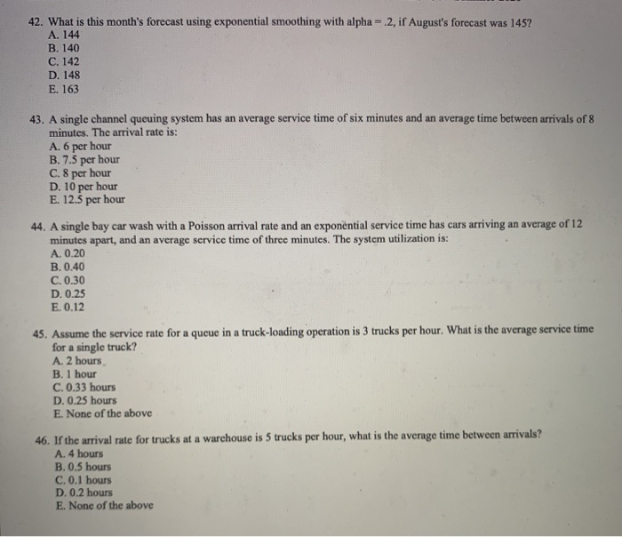 42. What is this month forecasting special