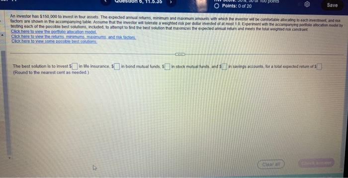 Chick here to yiew the portiolio atlosation model