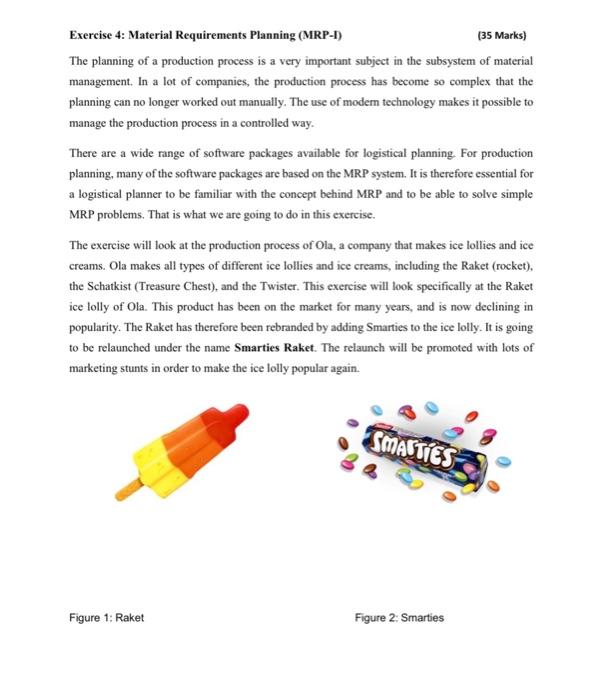 Exercise 4: Material Requirements Planning