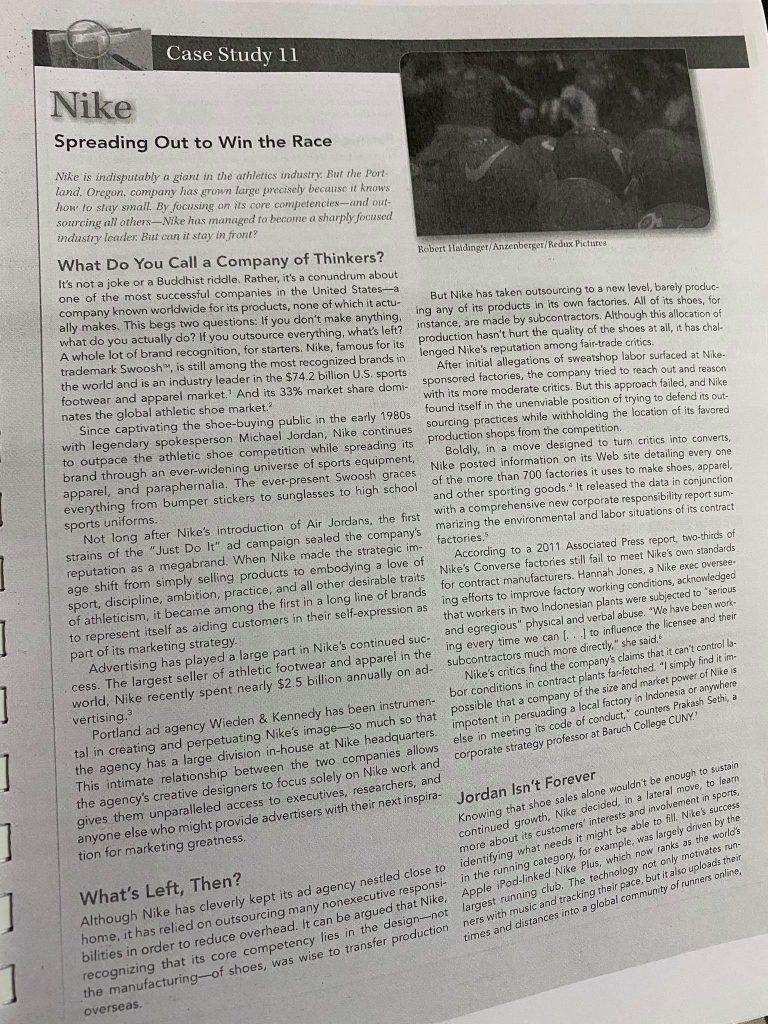 please answer case analysis questions Case Study