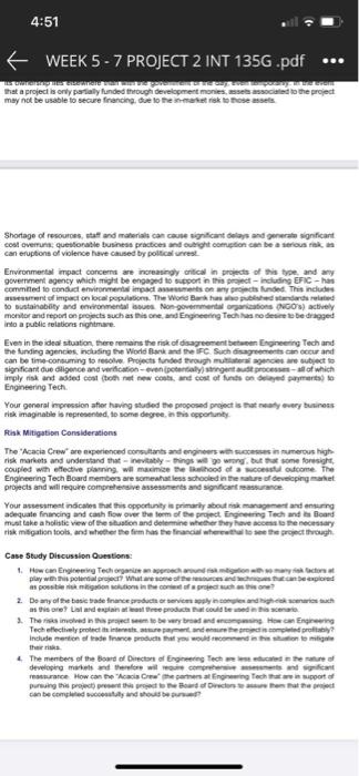 4:51 k WEEK 5 - 7 PROJECT 2 INT 135G .pdf Case