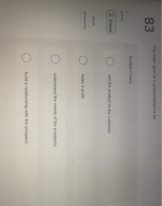 just tell the right amswer no need to explain