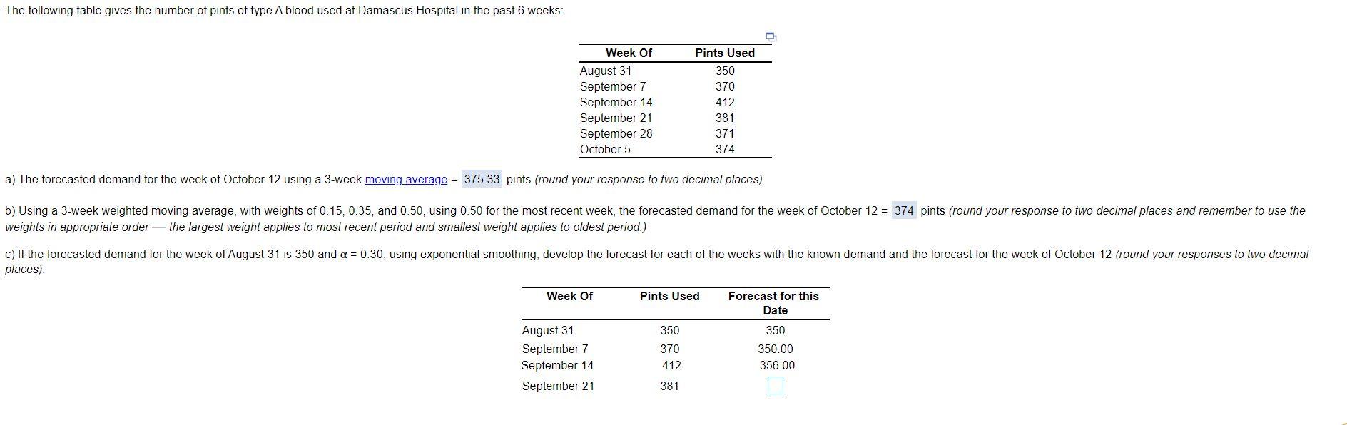Please help with the answers for September 21