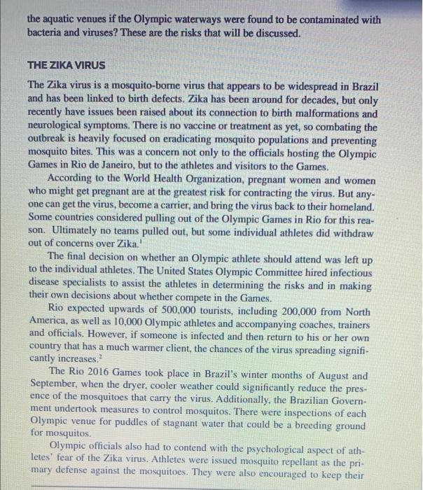 case study- project management Olympics (D):