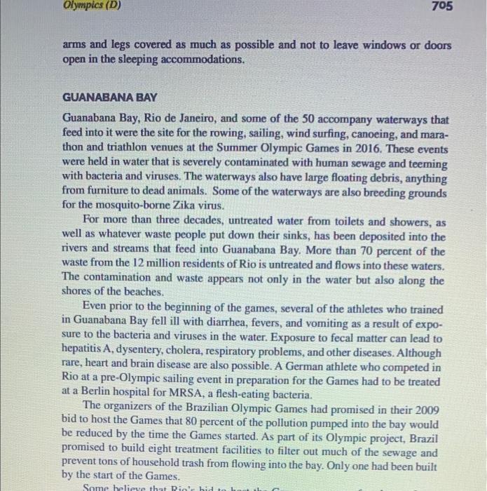 case study- project management Olympics (D):