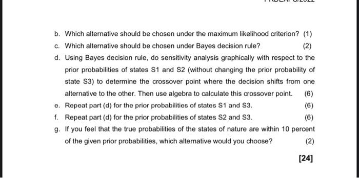 product design QUESTION 4 You are given the