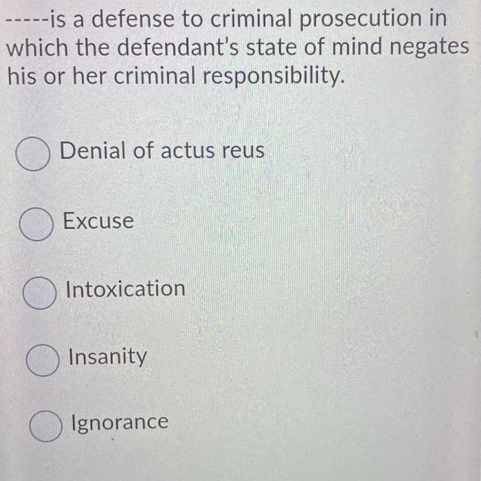 Question 75 (1 point) Less than ---% offenders