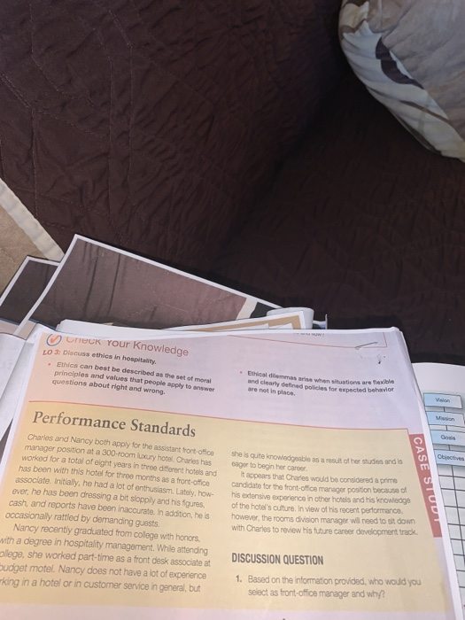 Ethical dilemmaswations are exible and clearly