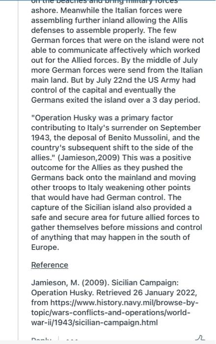 i just need a reply to this discussion board