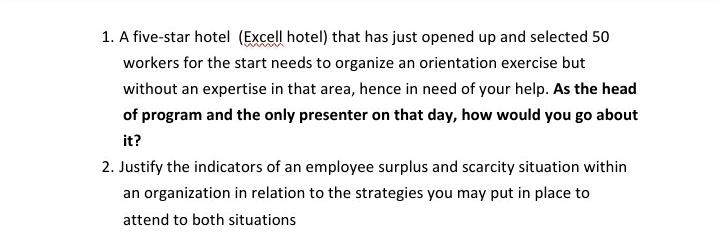 Fast answer fast upvotes 1. A five-star hotel