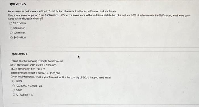 Let us assume that you are seling in 3